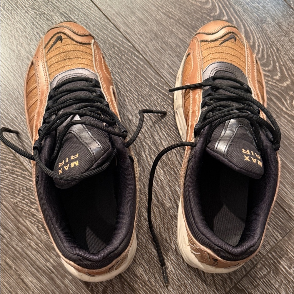 Nike Air Max Women’s Black and Brown Sneakers